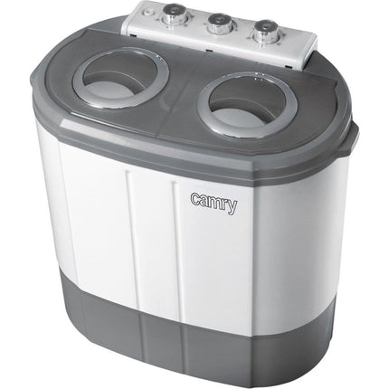 Camry CR 8052 camping mini wasmachine met dubbele trommel met 3Kg was en 1Kg centrifuge capaciteit