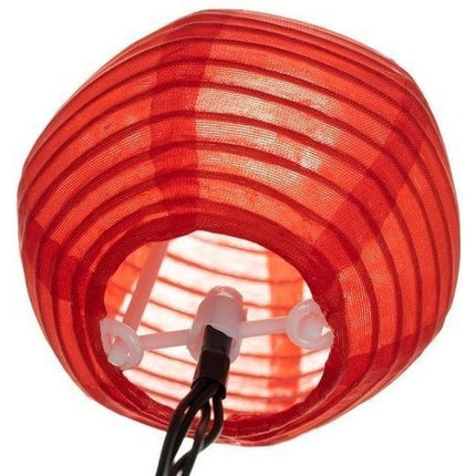 Lampion slinger feestverlichting op zonne-energie waterbestending LED 2,7m - multi-color - solar - 10 lampionnen