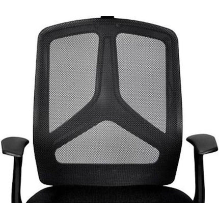 Malatec ergonomische bureaustoel met hoofdsteun verrijdbaar en in hoogte verstelbaar