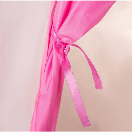 Kruzzel speeltent / kindertent XL met LED verlichting wit / roze