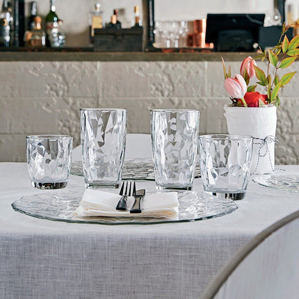 Bormioli Rocco Diamond serie waterglazen / sapglazen 300 ml 3 Stuks