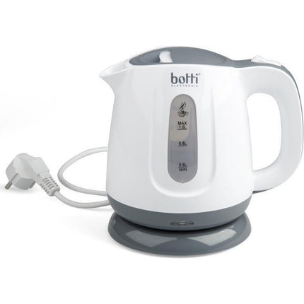 Botti Fabio kleine waterkoker 1.0L 1100W wit / grijs