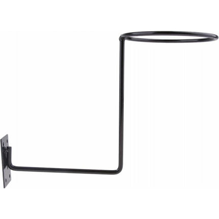 TT-products helmhouder wand muurbevestiging metaal zwart