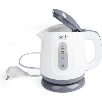 Botti Fabio kleine waterkoker 1.0L 1100W wit / grijs