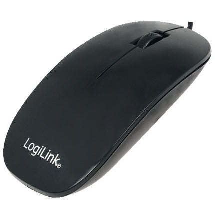 LogiLink optische muis ID0063 USB 1000dpi zwart