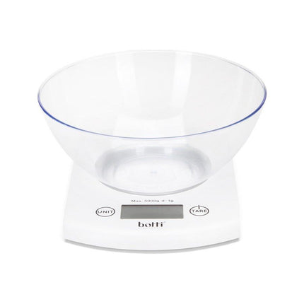 Botti Bowl digitale keukenweegschaal met kom 2L wit