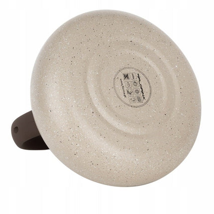 Florina Lava fluitketel RVS beige / bruin 2.5 Liter - ook geschikt voor inductie