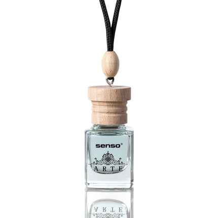 Dr. Marcus Senso Arte Silver autogeurtje met neutrafresh technologie - Luchtverfrisser auto - Tot 55 dagen geurverspreiding - 6 ml