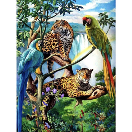 Evershine diamond painting voor volwassenen dieren TA4-8960 vierkante steentjes 30 X 40
