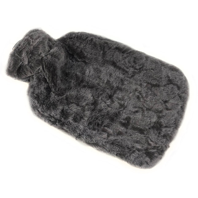 Tragar warmwaterkruik kruik met polyester hoes 2 liter 34 x 20 x 2 cm grijs