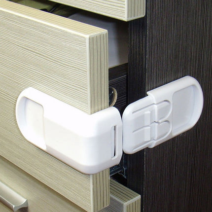 TT-products babylock lade kinderbeveiliging hoek kunststof wit
