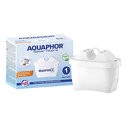 Aquaphor Waterfilterkan onyx 4.2 liter wit met wisselpatroon Maxfor+