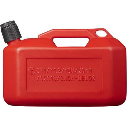 ProPlus jerrycan 10L kunststof rood UN-gekeurd (laag model)
