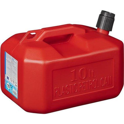 ProPlus jerrycan 10L kunststof rood UN-gekeurd (laag model)