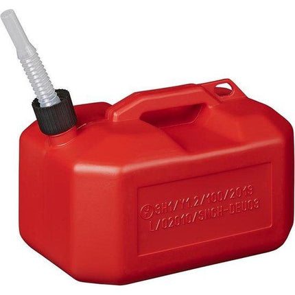 ProPlus jerrycan 10L kunststof rood UN-gekeurd (laag model)