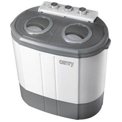 Camry CR 8052 camping mini wasmachine met dubbele trommel met 3Kg was en 1Kg centrifuge capaciteit