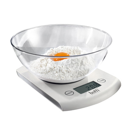 Botti Bowl digitale keukenweegschaal met kom 2L wit