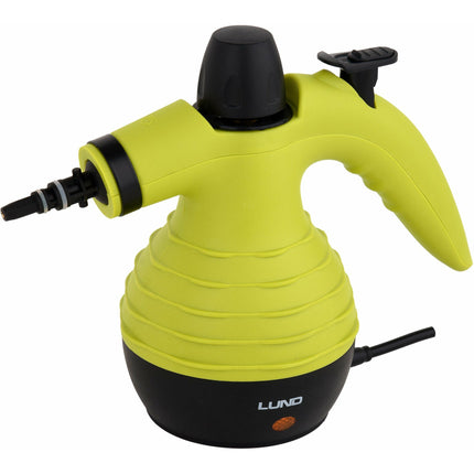LUND professional hand stoomreiniger met 6 opzetstukken 1050W groen