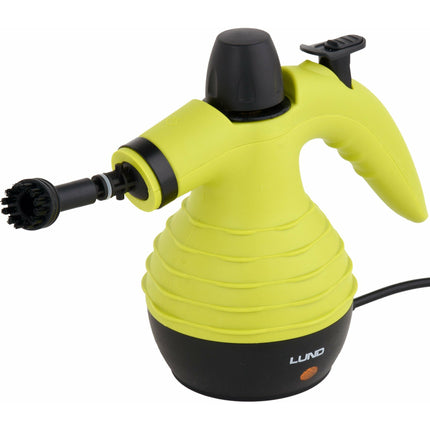 LUND professional hand stoomreiniger met 6 opzetstukken 1050W groen