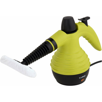LUND professional hand stoomreiniger met 6 opzetstukken 1050W groen