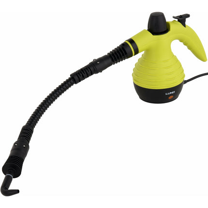LUND professional hand stoomreiniger met 6 opzetstukken 1050W groen
