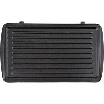 LUND professional 3 in 1 contactgrill, wafelijzer en tosti ijzer 760W - Zwart / zilver