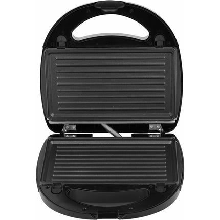 LUND professional 3 in 1 contactgrill, wafelijzer en tosti ijzer 760W - Zwart / zilver