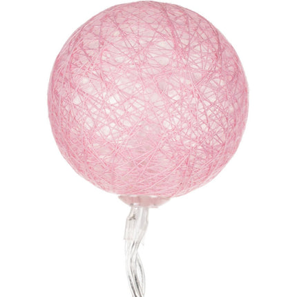 Kruzzel speeltent / kindertent XL met LED verlichting wit / roze