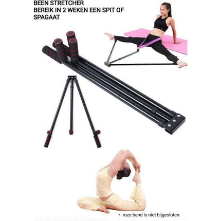Verstelbare yoga split trainer / Benen spagaat beenspreider