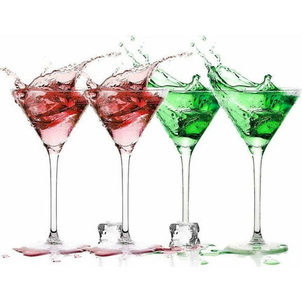 Bormioli Rocco Diamante martini glazen 4 stuks