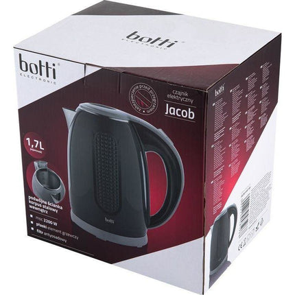 Botti Jacob dubbelwandige waterkoker 1,7L 2200W antraciet