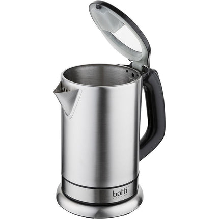 Botti Jason waterkoker met transparante klep RVS 1.8L 1500W zilver