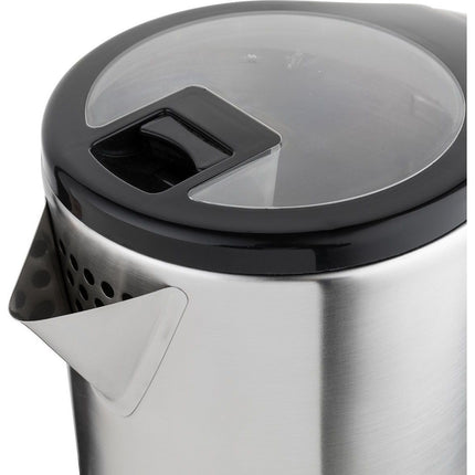 Botti Jason waterkoker met transparante klep RVS 1.8L 1500W zilver