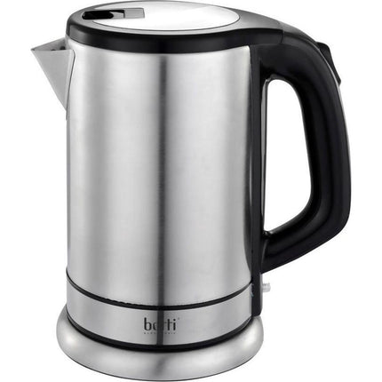 Botti Jason waterkoker met transparante klep RVS 1.8L 1500W zilver