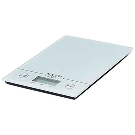 Adler keukenweegschaal digitaal AD 3138W wit