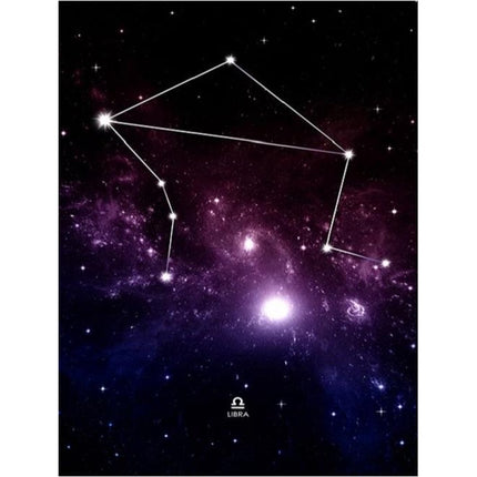 Evershine diamond painting voor volwassenen sterrenbeeld weegschaal TA2-5796 vierkante steentjes 20 X 30