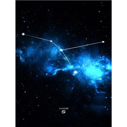 Evershine diamond painting voor volwassenen sterrenbeeld kreeft TA2-5789 vierkante steentjes 20 X 30
