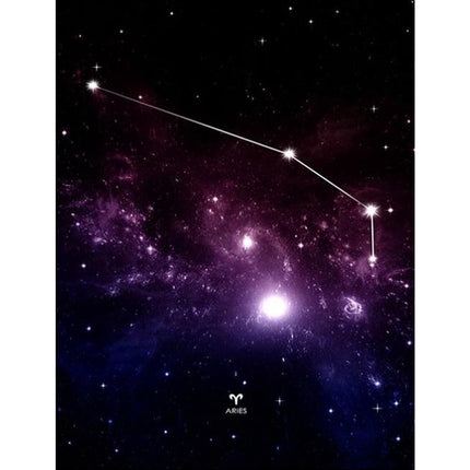 Evershine diamond painting voor volwassenen sterrenbeeld ram TA2-5799 vierkante steentjes 20 X 30