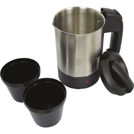 Carpoint waterkoker voor in de auto 12 Volt 150W  0,5L zilver