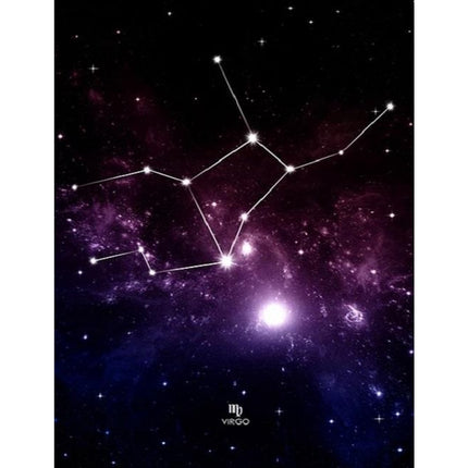 Evershine diamond painting voor volwassenen sterrenbeeld maagd TA2-5798 vierkante steentjes 20 X 30