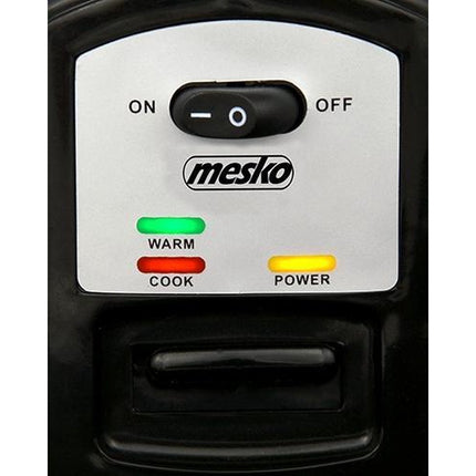 Mesko rijstkoker 1,5L MS 6411 zilver/zwart