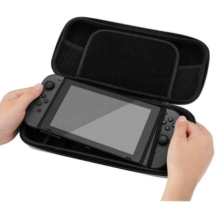 Nintendo switch case opbergtas zilver