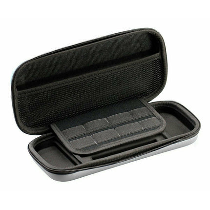 Nintendo switch case opbergtas zilver