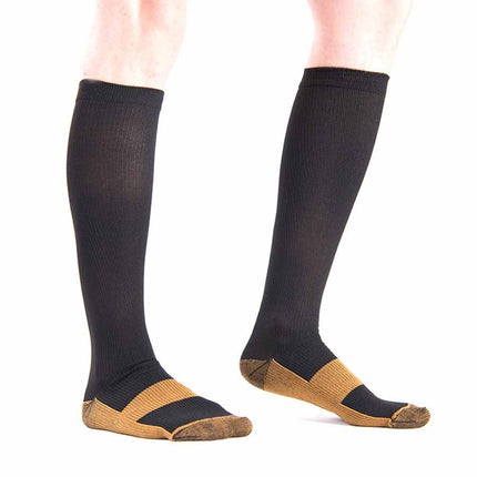 Premium medic compressiekousen tegen vermoeide benen - Sportsokken - Compressie sokken - Maat 36-41 S/M