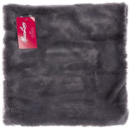 Miss Lucy Soft kussenhoes 40 x 40 cm donker grijs