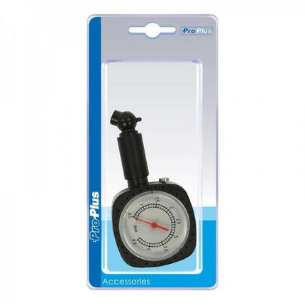 ProPlus bandenspanningsmeter analoog 11 cm zwart blister