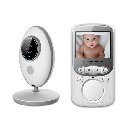Esperanza ''Juan'' Babyfoon - babymonitor met camera wit/grijs