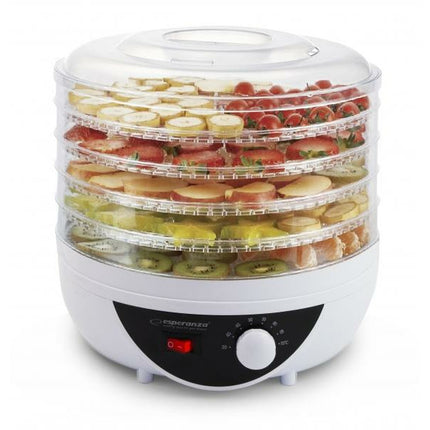 Esperanza voedseldroger met 5 lades 250W wit