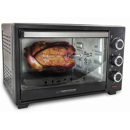 Esperanza convectie en rotisserie mini oven 25L ''Napoli'' zwart