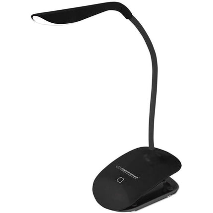 Esperanza ''Denab'' Compacte bureaulamp met flexibele arm zwart